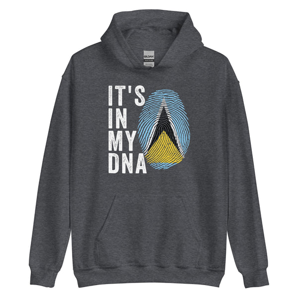 It's In My DNA - Saint Lucia Flag Hoodie