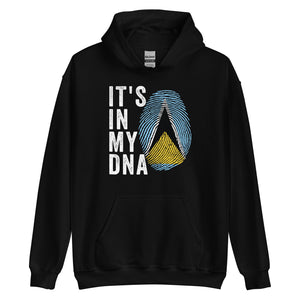 It's In My DNA - Saint Lucia Flag Hoodie