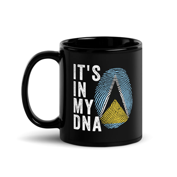 It's In My DNA - Saint Lucia Flag Mug