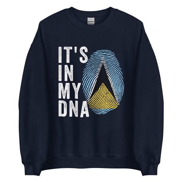 It's In My DNA - Saint Lucia Flag Sweatshirt