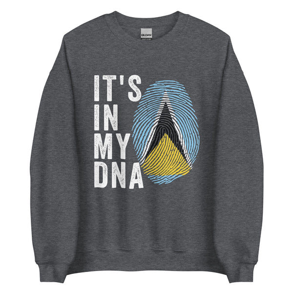 It's In My DNA - Saint Lucia Flag Sweatshirt