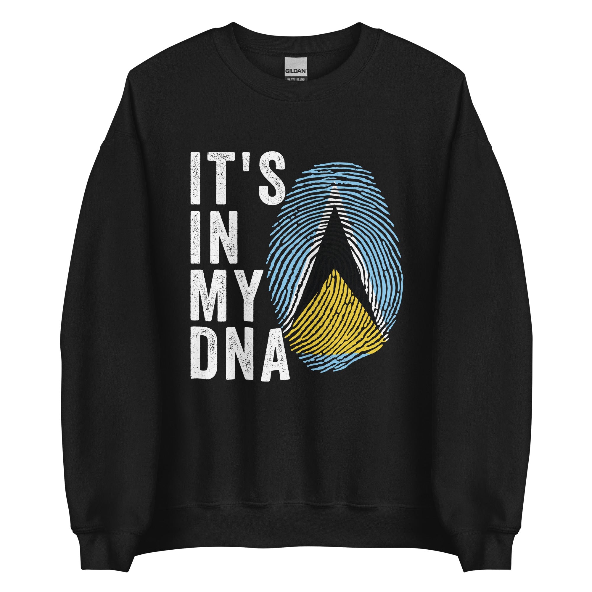 It's In My DNA - Saint Lucia Flag Sweatshirt