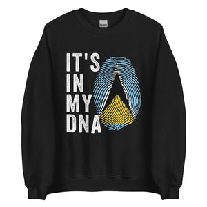 It's In My DNA - Saint Lucia Flag Sweatshirt