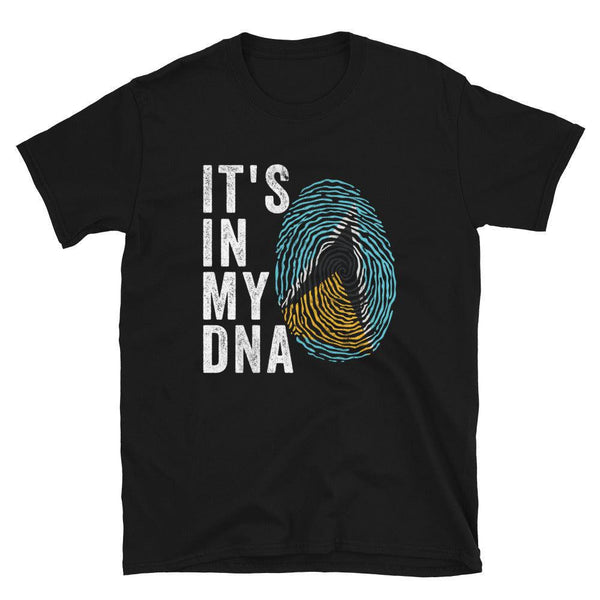 It's In My DNA - Saint Lucia Flag T-Shirt