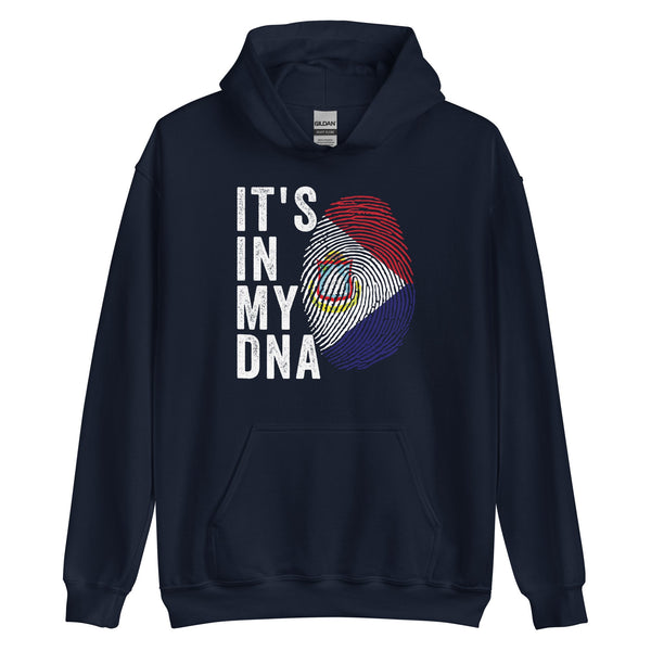 It's In My DNA - Saint Martin Flag Hoodie