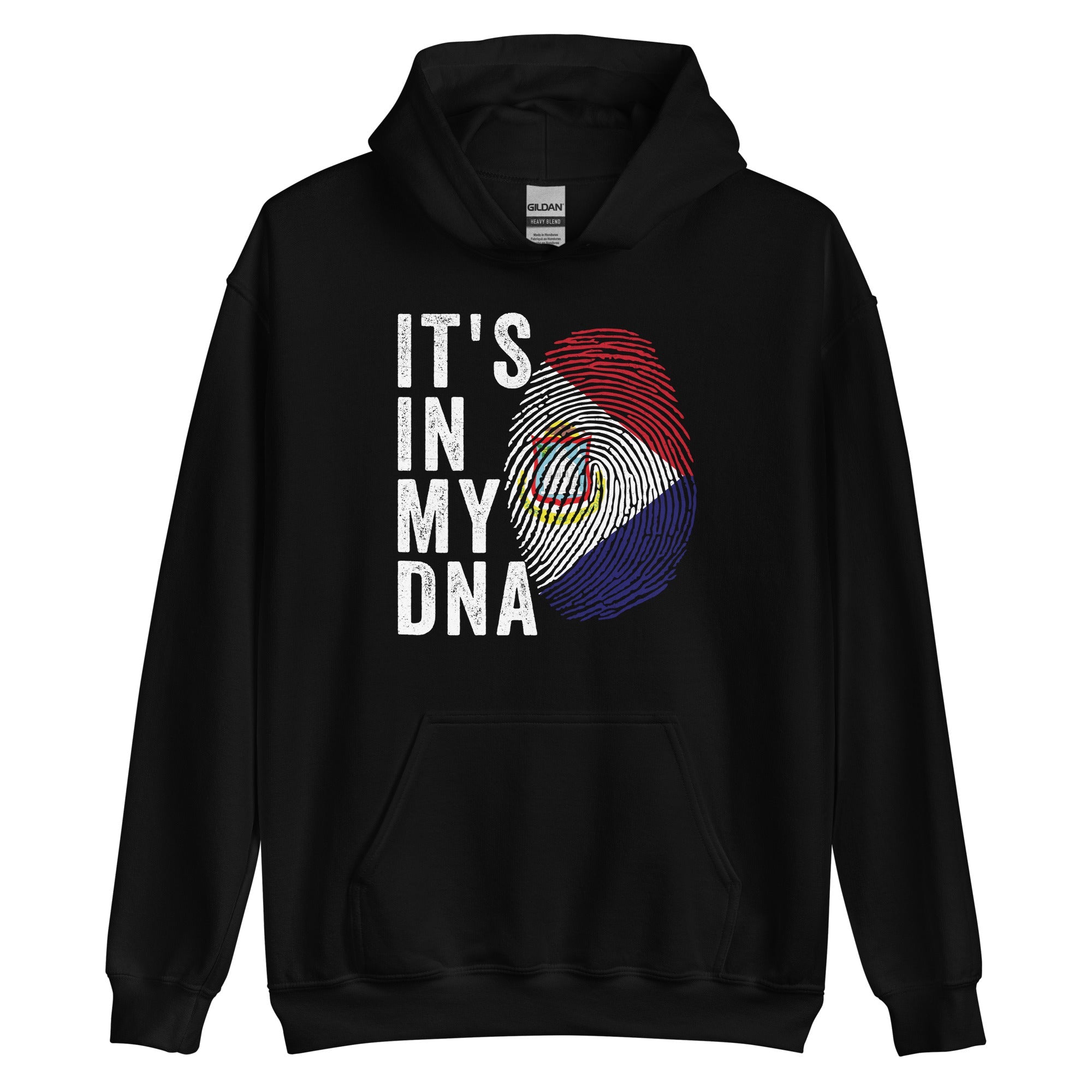 It's In My DNA - Saint Martin Flag Hoodie