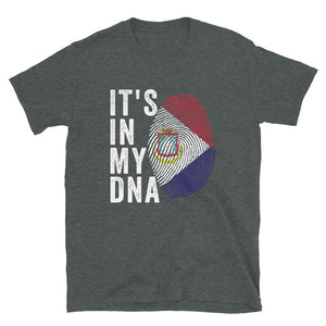 It's In My DNA - Saint Martin Flag T-Shirt