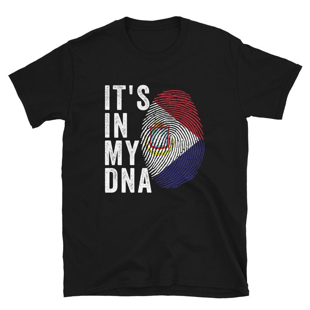 It's In My DNA - Saint Martin Flag T-Shirt