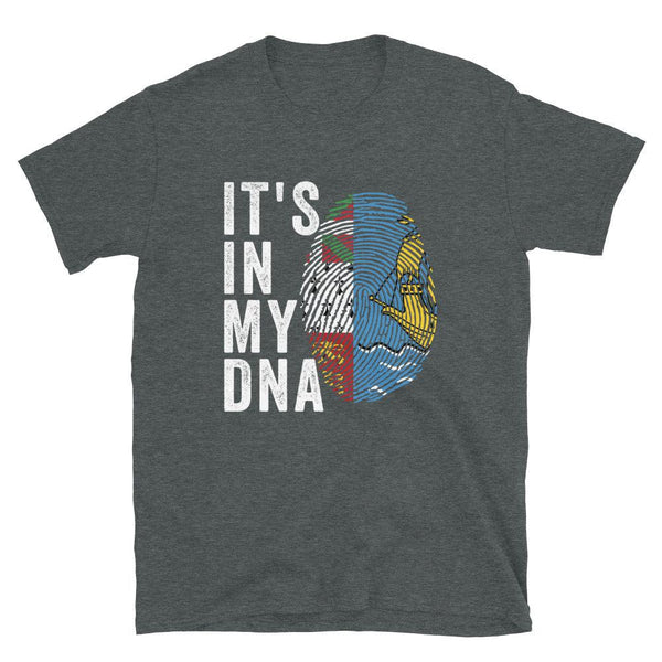 It's In My DNA - Saint Pierre and Miquelon Flag T-Shirt