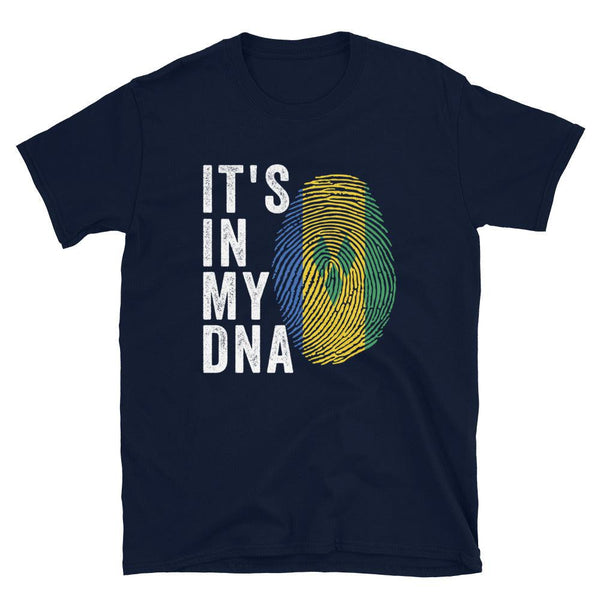 It's In My DNA - Saint Vincent and the Grenadines Flag T-Shirt