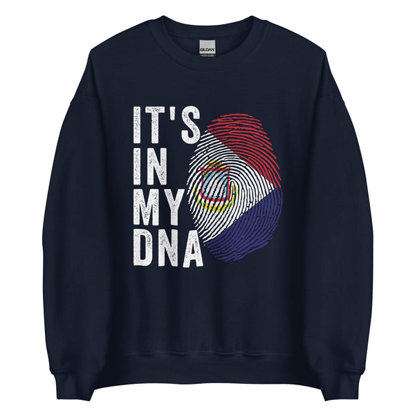It's In My DNA - Sint Maarten Flag Sweatshirt