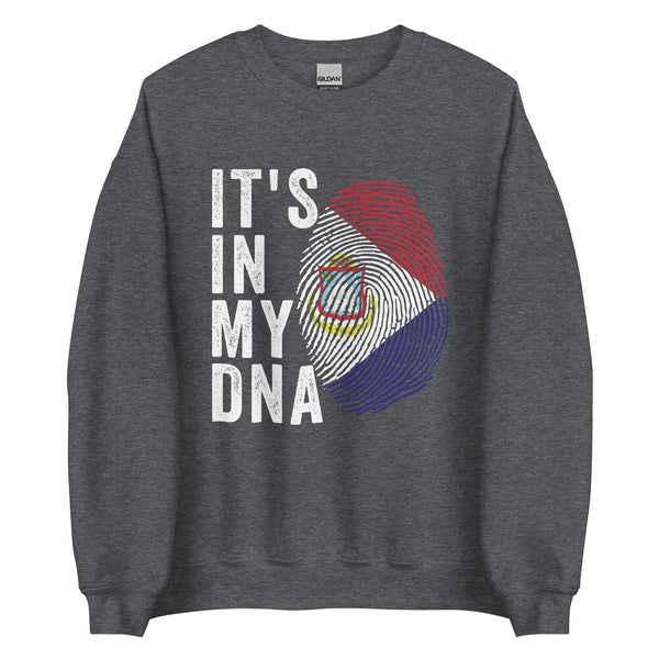 It's In My DNA - Sint Maarten Flag Sweatshirt