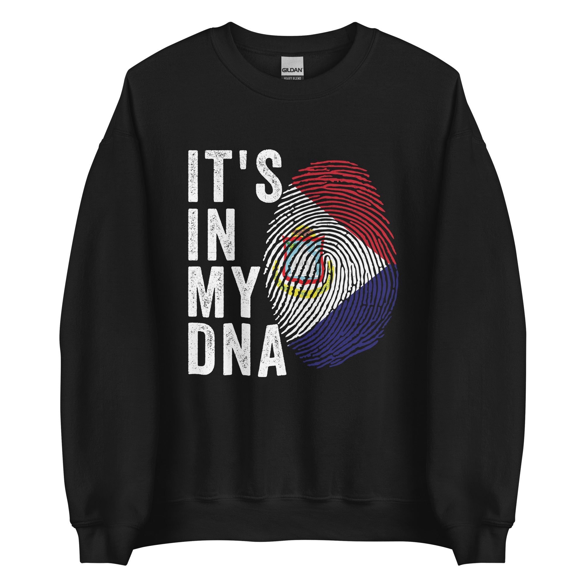It's In My DNA - Sint Maarten Flag Sweatshirt