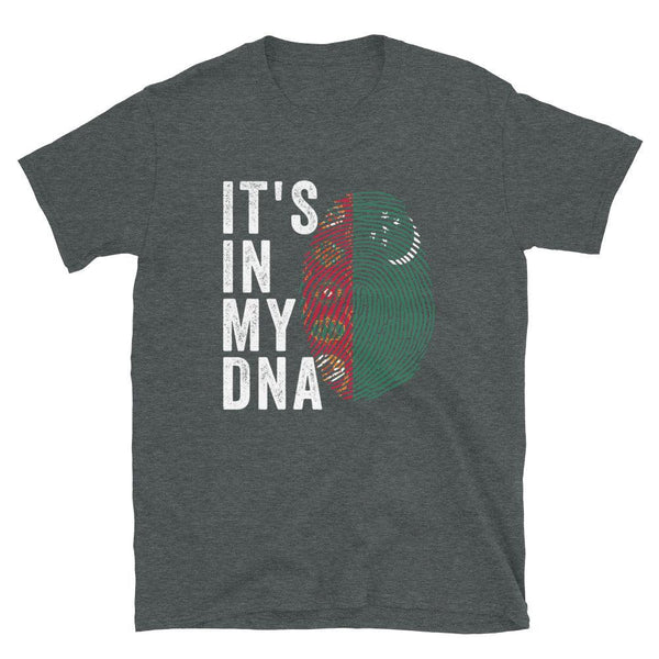 It's In My DNA - Turkmenistan Flag T-Shirt