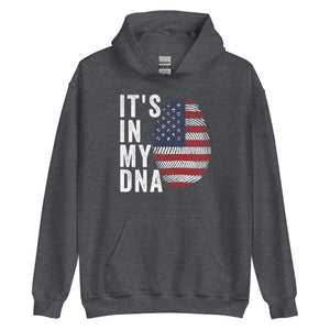 It's In My DNA - United States of America Flag Hoodie