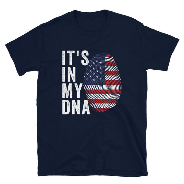 It's In My DNA - United States of America Flag T-Shirt