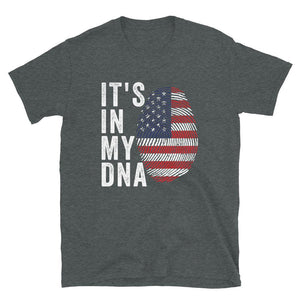 It's In My DNA - United States of America Flag T-Shirt