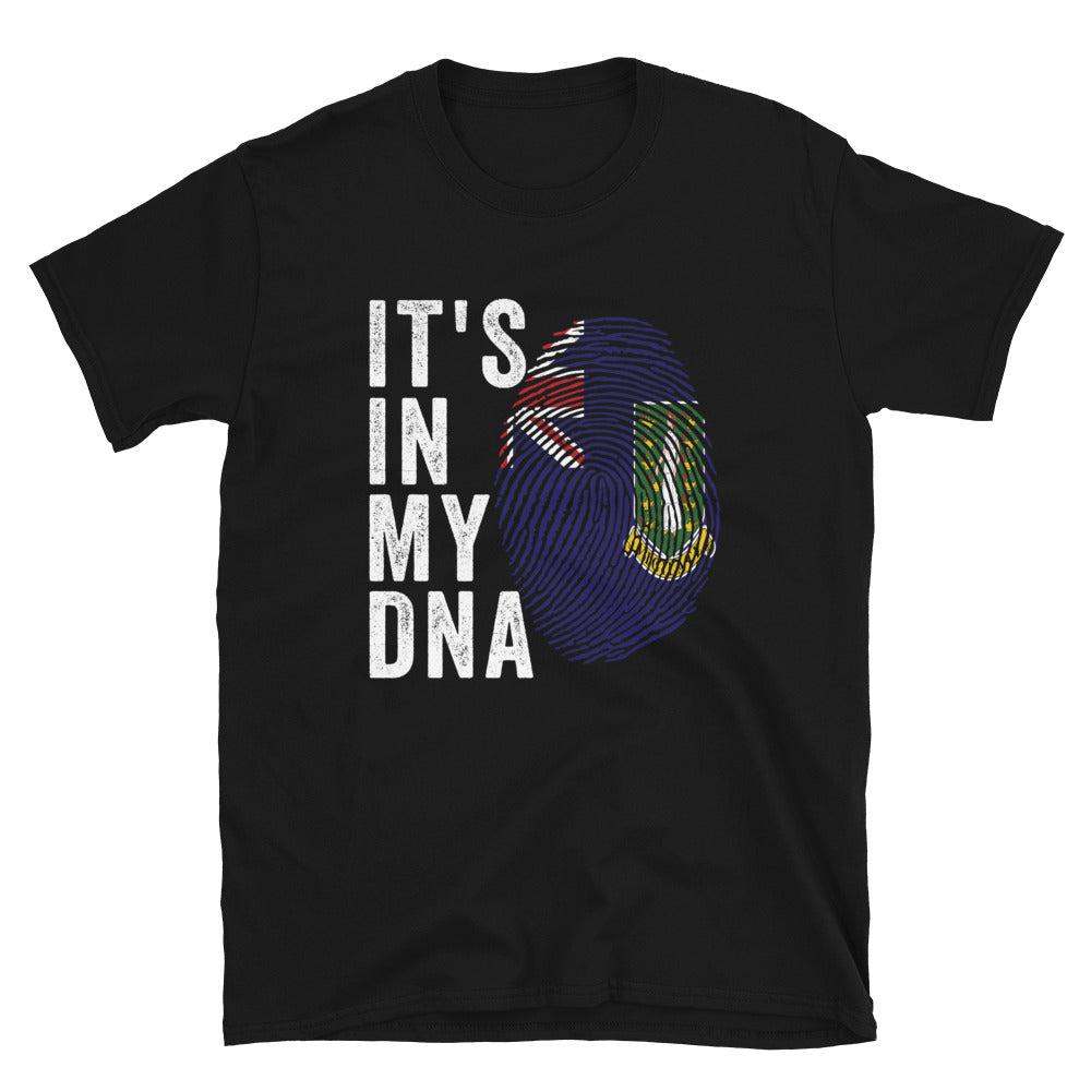 It's In My DNA - Virgin Islands UK Flag T-Shirt