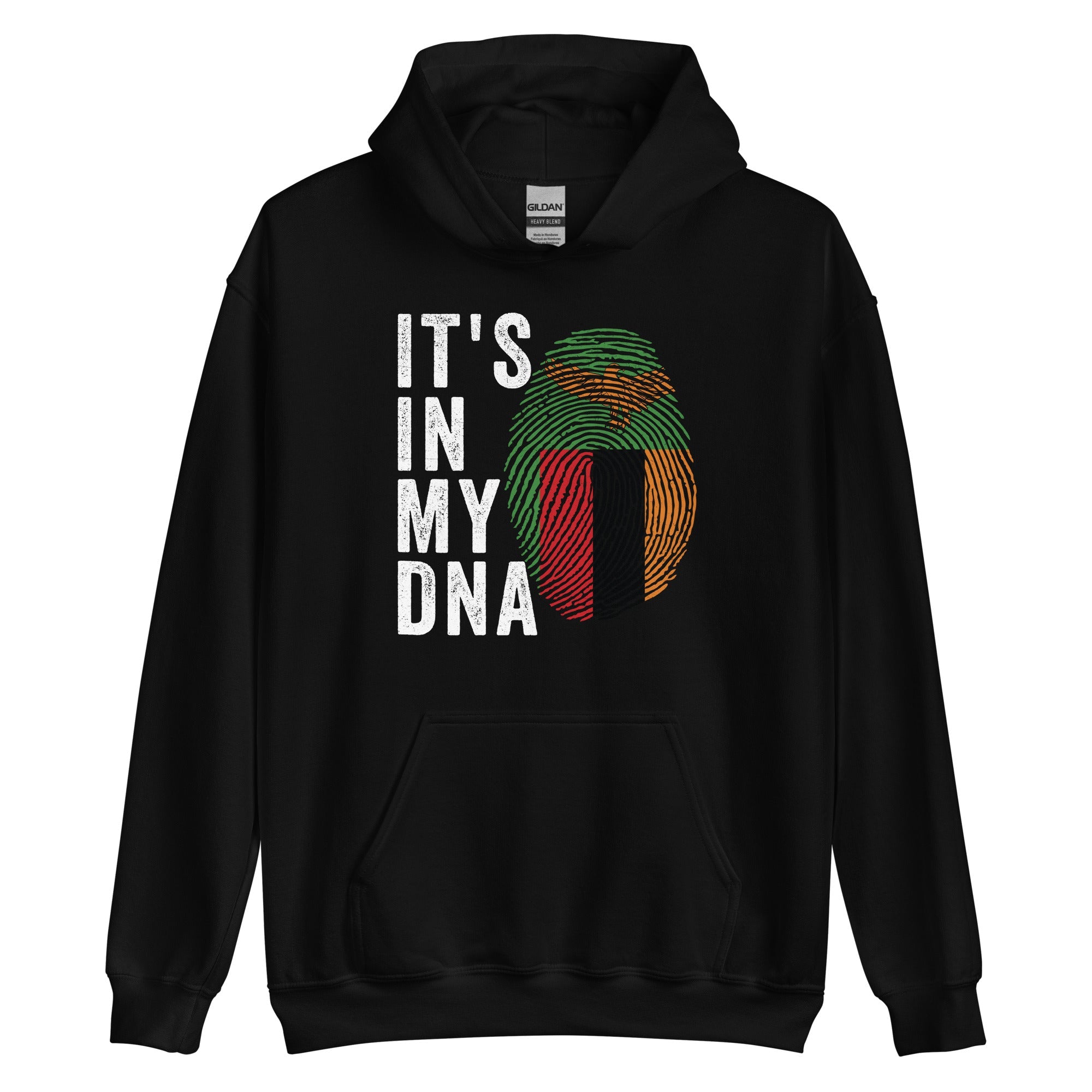 It's In My DNA - Zambia Flag Hoodie