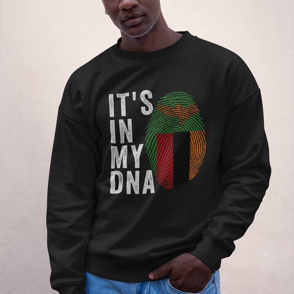 It's In My DNA - Zambia Flag Sweatshirt