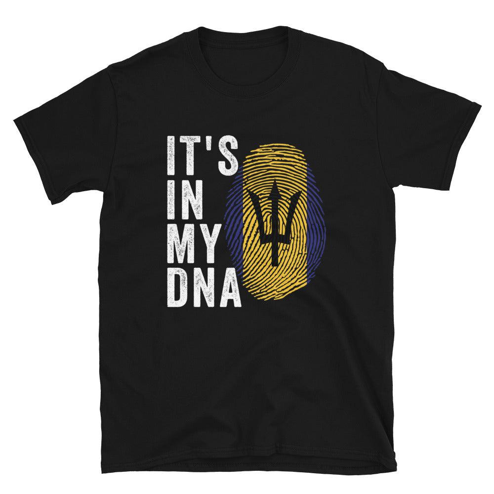 It's In My DNA - Barbados Flag T-Shirt