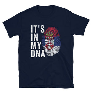 It's In My DNA - Serbia Flag T-Shirt