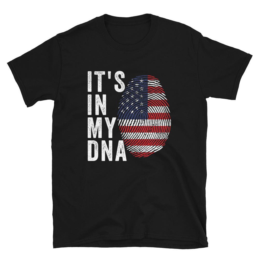 It's In My DNA - United States Flag T-Shirt