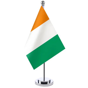 Ivory Coast Desk Flag - Small Office Table Flag