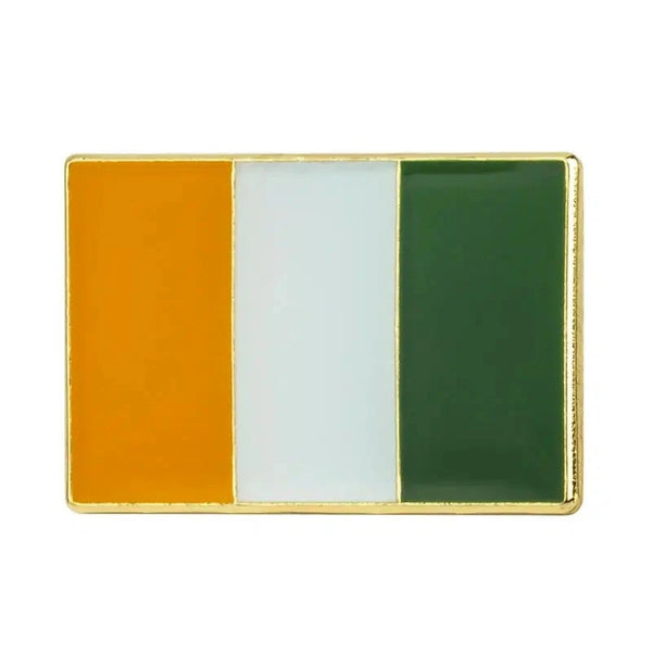 Ivory Coast Flag Lapel Pin - Enamel Pin Flag