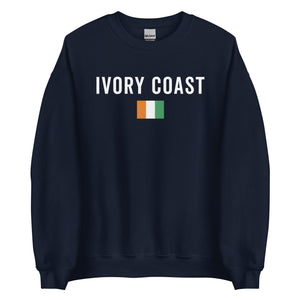 Ivory Coast Flag Sweatshirt