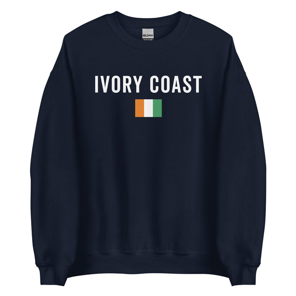 Ivory Coast Flag Sweatshirt