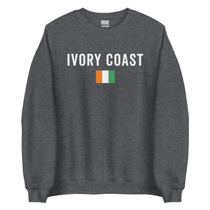 Ivory Coast Flag Sweatshirt