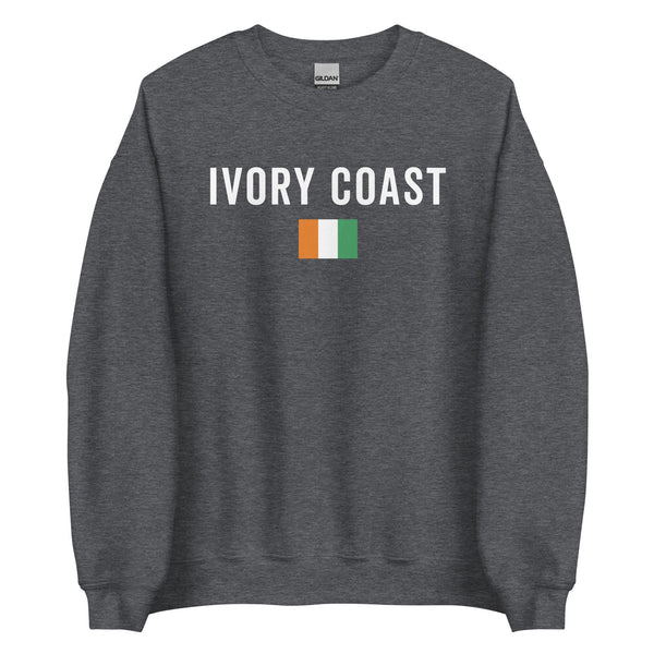 Ivory Coast Flag Sweatshirt