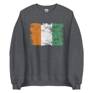 Ivory Coast Flag Sweatshirt