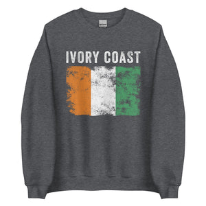 Ivory Coast Flag Sweatshirt