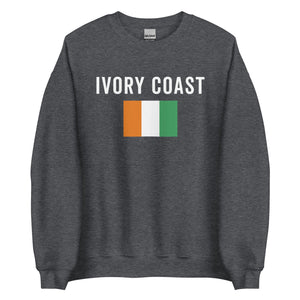 Ivory Coast Flag Sweatshirt