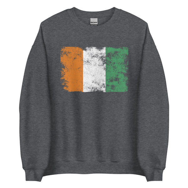 Ivory Coast Flag Sweatshirt