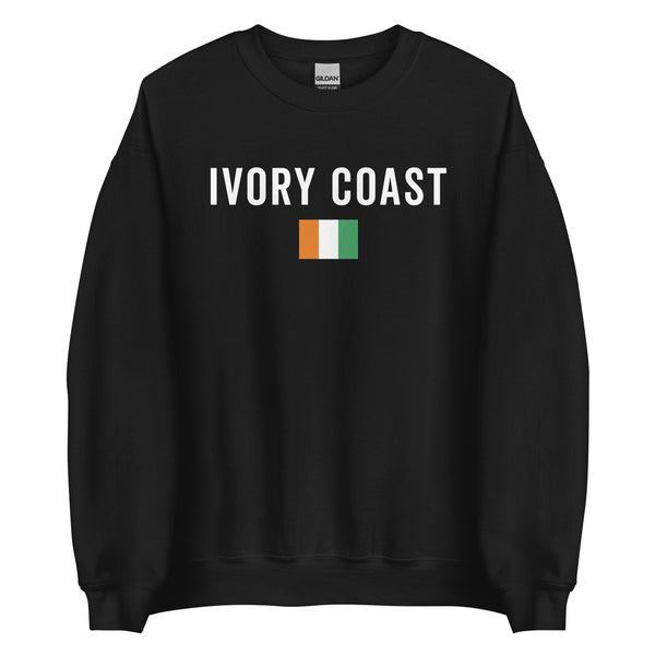 Ivory Coast Flag Sweatshirt