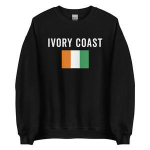 Ivory Coast Flag Sweatshirt