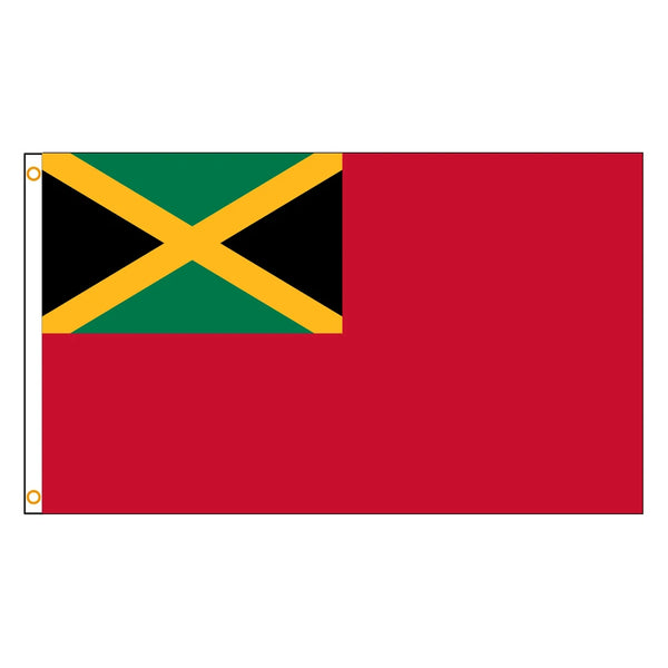 Jamaica Civil Ensign Flag - 90x150cm(3x5ft) - 60x90cm(2x3ft)