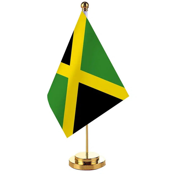 Jamaica Desk Flag - Small Office Table Flag