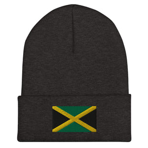 Jamaica Flag Beanie - Embroidered Winter Hat