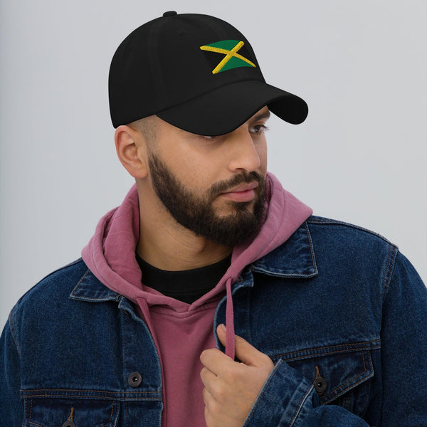 Jamaica Flag Cap - Adjustable Embroidered Dad Hat