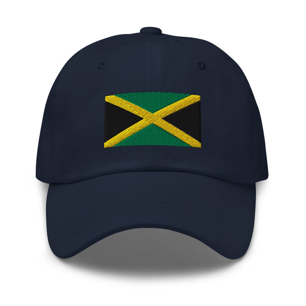 Jamaica Flag Cap - Adjustable Embroidered Dad Hat