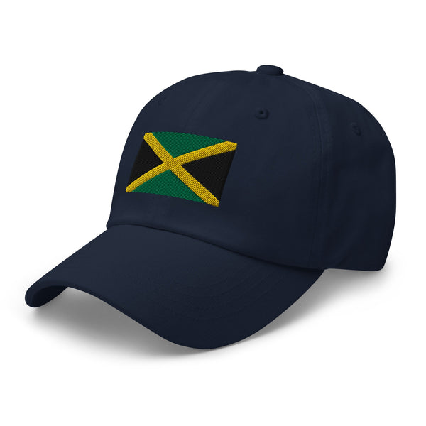 Jamaica Flag Cap - Adjustable Embroidered Dad Hat