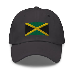 Jamaica Flag Cap - Adjustable Embroidered Dad Hat