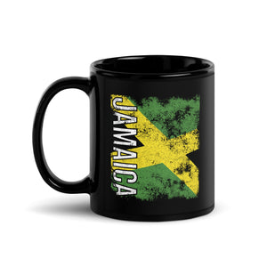 Jamaica Flag - Distressed Flag Mug