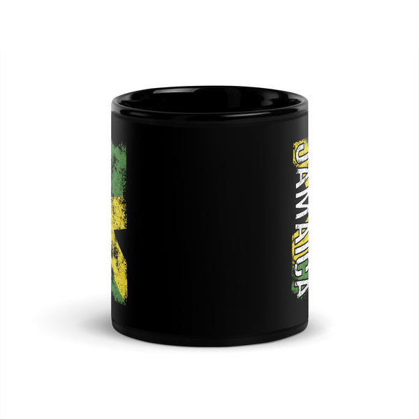 Jamaica Flag - Distressed Flag Mug