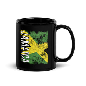 Jamaica Flag - Distressed Flag Mug