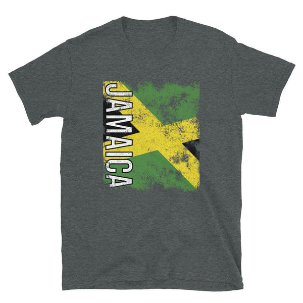 Jamaica Flag Distressed T-Shirt